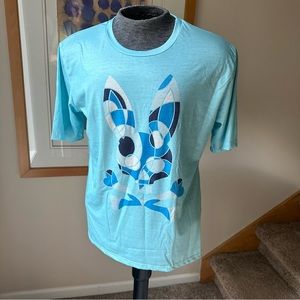 Graphic Geometric Bunny Rabbit T shirt